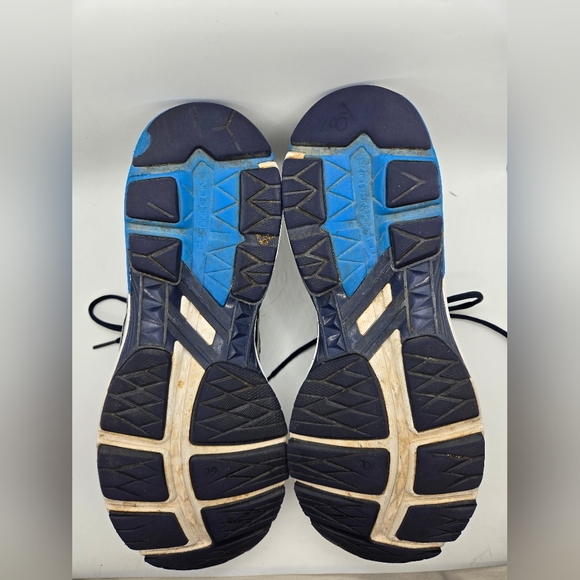 Asics GT 1000 6 Shoes Men's 11.5 Gray Blue Running Athletic Walking Gym Sneakers - Picture 7 of 8